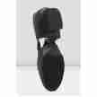 Bloch ES0410L elastosplit griekse sandaal suede zool zwart