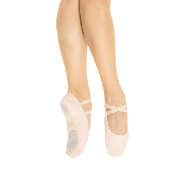 Dansez-Vous Nina canvas balletschoenen met splitzool voor volwassenen