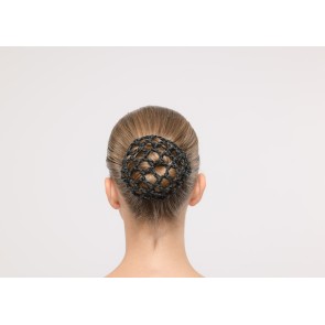 Dansez-Vous gehaakte haarnetjes donkerbruin