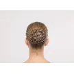 Dansez-Vous gehaakt haarnetje met strass bruin