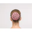 Dansez-Vous gehaakt haarnetje met strass roze