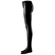 Papillon PA6000 zwart balletpanty voor dames met voet zijkant