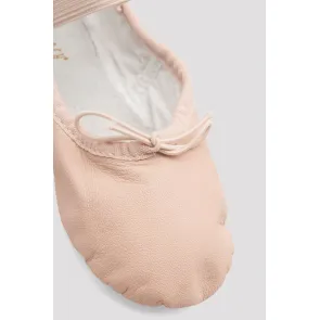 Bloch Arise Dames Lederen Balletschoen S0258L met een katoenen trekkoord
