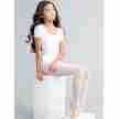 Capezio CAD400C Kinderballetpakje met Korte Mouwen en Tailleband