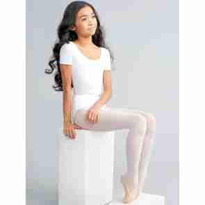Capezio CAD400C Kinderballetpakje met Korte Mouwen en Tailleband