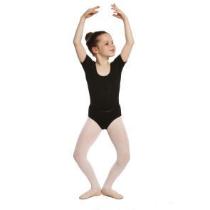 Capezio CAD400C kinderballetpakje met tailleband zwart