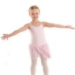Alista Dancer Basics Cinderella zalmroze balletpakje met rokje