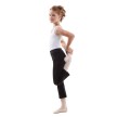 Sansha Y0159C Zwarte Jazzpants met Driekwart Lengte 