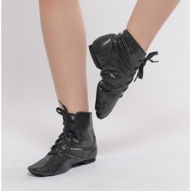 Dansez-Vous Jazz Laarzen Shinny met suede zolen