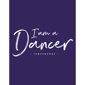 Temps Danse rugtas Sarah I Am a Dancer logo
