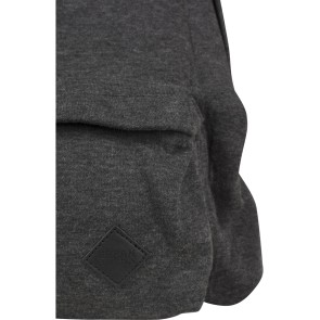 Urban Classics Sweat Backpack antraciet detail
