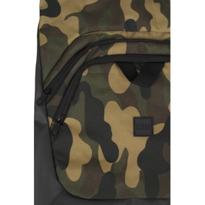 Urban Classics Ball Gym Bag camo groen