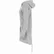Urban Classics Dames Sweat Parka Grijs linkerkant
