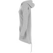 Urban Classics Dames Sweat Parka Grijs linkerkant