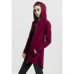 Urban Classics Dames Sweat Parka Burgundy links