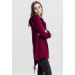Urban Classics Dames Sweat Parka Burgundy rechts