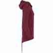 Urban Classics Dames Sweat Parka Burgundy rechts