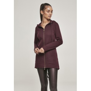 Urban Classics Dames Sweat Parka RedWijn