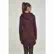 Urban Classics Dames Sweat Parka RedWijn