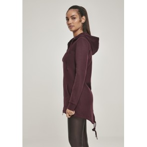 Urban Classics Dames Sweat Parka RedWijn
