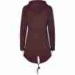 Urban Classics Dames Sweat Parka RedWijn