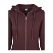 Urban Classics Dames Sweat Parka RedWijn