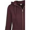 Urban Classics Dames Sweat Parka RedWijn