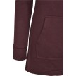 Urban Classics Dames Sweat Parka RedWijn
