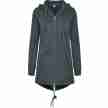 Urban Classics Dames Sweat Parka BottleGreen