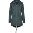 Urban Classics Dames Sweat Parka BottleGreen
