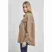 Urban Classics Dames Classic Overshirt Metalen Knopen