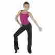 Bloch CP5453 meisjes jazzbroek tailleband met kleine omslag
