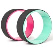 techdance th109 yoga wiel blauw en roze