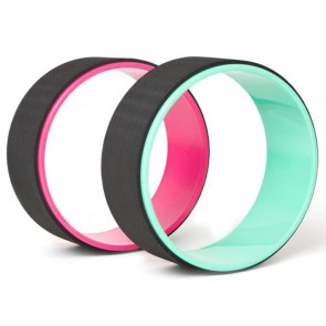 techdance th109 yoga wiel blauw en roze