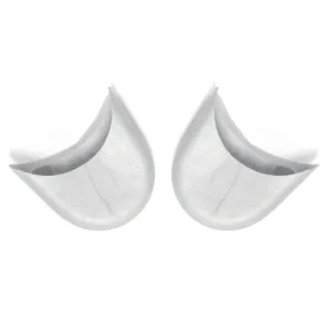 Techdance Gel Teenbeschermers Metallic Zilver ELEGANT TH-100