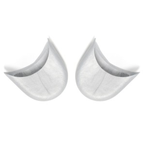 Techdance Gel Teenbeschermers Metallic Zilver ELEGANT TH-100