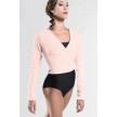 wear moi Menuet ballet wikkelvest voor dames peach
