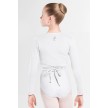 Wear moi carmen meisjes ballet wikkelvest wit