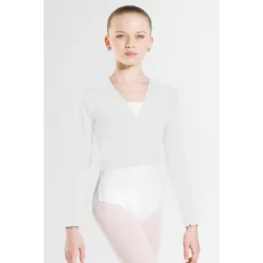 Wear moi carmen meisjes balletvestje wit