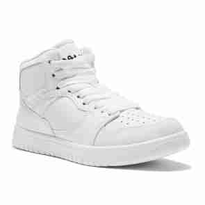 Rumpf 1535 Brooklyn Hoge Witte Danssneaker met Doorlopende Zool