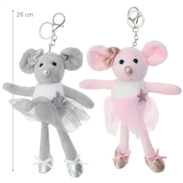 Alista Dancer Basics Alista Ballerina Muis Sleutelhanger