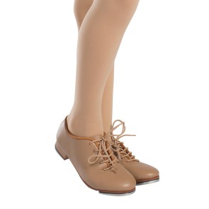 So Danca TA05 Beige Tap dansschoenen voor Volwassenen met Vetersluiting