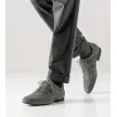 Werner Kern 28045 Cuneo grijs dansschoenen mannen van suede lichtgewicht materiaal