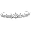 Alista Metalen Tiara voor Ceremonie met Witte Zirkonia voor ballerinas