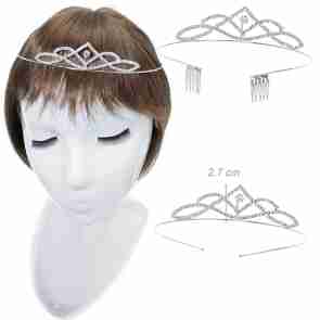 Alista Dancer Basics  Alista Tiara met Witte Steentjes voor Ballet