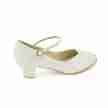 SoDanca Character Shoe met leren zool CH50 wit