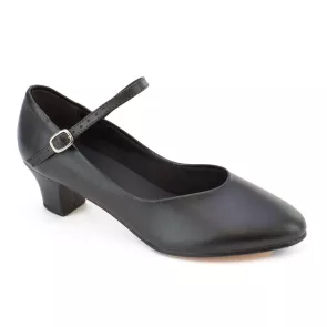 SoDanca CH50 dansschoenen voor Character met leren zool en stabile lage hak 4 cm hak