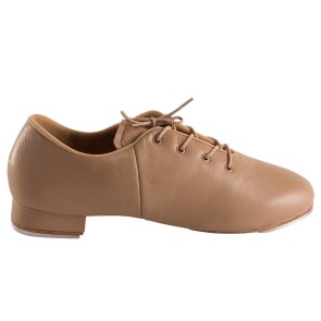 So Danca Ledere Tapschoenen met Splitzool en Anti Slip