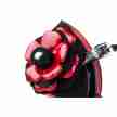 Portdance PD501 Tango Dansschoenen voor dames rood met zwart bloem