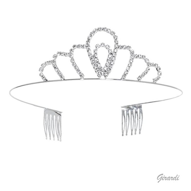 Alista Dancer Basics Alista Tiara voor Kinderen Zilverkleurig